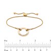 Thumbnail Image 3 of Previously Owned - Serena Williams jewelry  1/8 CT. T.W. Diamond Circle "UNSTOPPABLE" Bolo Bracelet in 10K Gold