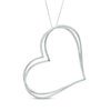 Thumbnail Image 3 of Previously Owned - The Kindred Heart from Vera Wang Love Collection 1 CT. T.W. Diamond Pendant in Sterling Silver