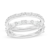 Thumbnail Image 1 of Previously Owned - Vera Wang Love Collection 1/2 CT. T.W. Diamond Solitaire Enhancer in 14K White Gold