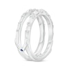 Thumbnail Image 2 of Previously Owned - Vera Wang Love Collection 1/2 CT. T.W. Diamond Solitaire Enhancer in 14K White Gold