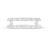 Thumbnail Image 3 of Previously Owned - Vera Wang Love Collection 1/2 CT. T.W. Diamond Solitaire Enhancer in 14K White Gold