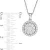 Thumbnail Image 3 of Previously Owned - 1 CT. T.W. Diamond Frame Pendant in 10K White Gold