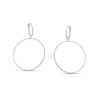 Thumbnail Image 1 of Previously Owned - Serena Williams jewelry  3/4 CT. T.W. Diamond Circle Drop Earrings in 10K White Gold
