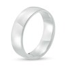 Thumbnail Image 3 of Previously Owned - 6.5mm Euro Wedding Band in 14K White Gold