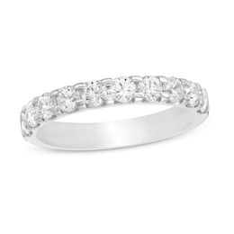 Previously Owned - 1 CT. T.W.  Diamond Band in 18K White Gold (I/VS2)