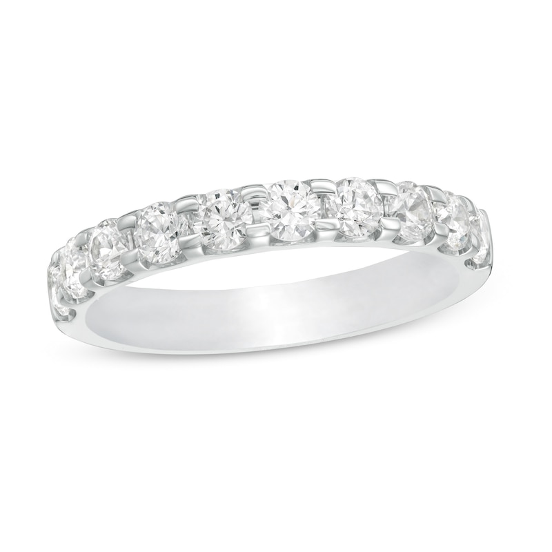 Main Image 1 of Previously Owned - 1 CT. T.W.  Diamond Band in 18K White Gold (I/VS2)