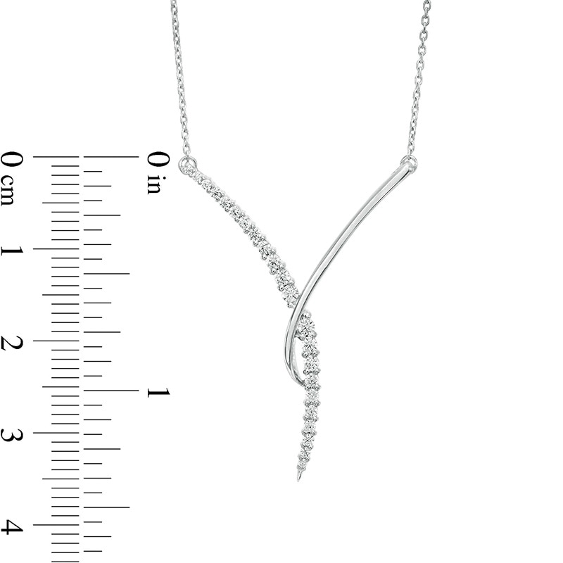 Main Image 4 of Previously Owned - 1 CT. T.W.  Diamond Band in 18K White Gold (I/VS2)