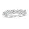 Thumbnail Image 1 of Previously Owned - 1/3 CT. T.W. Diamond Milgrain Stackable Band in 10K White Gold