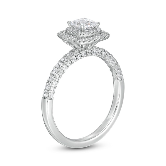 Previously Owned - 1 CT. T.w. Diamond Twist Shank Engagement Ring in 14K Gold