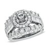 Thumbnail Image 1 of Previously Owned - 2-1/2 CT. T.W. Diamond Semi-Mount in 14K White Gold