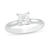 Thumbnail Image 1 of Previously Owned - 1-1/8 CT. T.W. Princess-Cut Diamond Solitaire Engagement Ring in 14K White Gold (I/I2)