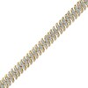 Thumbnail Image 1 of Previously Owned - 3 CT. T.W. Diamond Spiral "S" Link Bracelet in 10K Gold