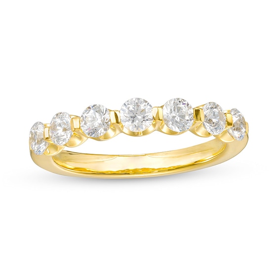Previously Owned - 1 CT. T.w. Diamond Seven Stone Anniversary Band in 14K Gold