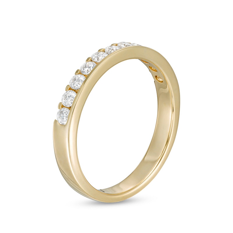 Main Image 3 of Previously Owned - 1/2 CT. T.W. Diamond Anniversary Band in 14K Gold