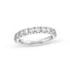 Thumbnail Image 1 of Previously Owned - Vera Wang Love Collection 1 CT. T.W. Diamond Eleven Stone Anniversary Band in 14K White Gold (I/SI2)