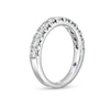 Thumbnail Image 3 of Previously Owned - Vera Wang Love Collection 1 CT. T.W. Diamond Eleven Stone Anniversary Band in 14K White Gold (I/SI2)