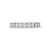 Thumbnail Image 4 of Previously Owned - Vera Wang Love Collection 1 CT. T.W. Diamond Eleven Stone Anniversary Band in 14K White Gold (I/SI2)