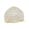 Thumbnail Image 1 of Previously Owned - 2-1/2 CT. T.W. Multi-Diamond Double Frame Ring in 10K Gold
