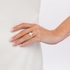 Thumbnail Image 2 of Previously Owned - 1/2 CT. T.W. Pear-Shaped Diamond Frame Vintage-Style Engagement Ring in 14K Gold (I/SI2)