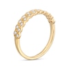Thumbnail Image 3 of Previously Owned - 1/4 CT. T.W. Diamond Marquise-Shaped Double Row Stackable Band in 10K Gold