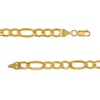 Thumbnail Image 3 of Previously Owned - Men's 5.8mm Figaro Chain Necklace in Hollow 14K Gold - 22"