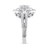 Thumbnail Image 2 of Previously Owned - 1-1/4 CT. T.W. Multi-Diamond Double Cushion-Shaped Frame Twist Shank Engagement Ring in 14K White Gold