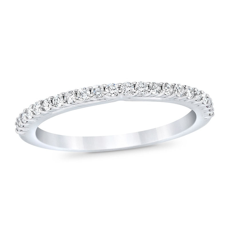 Main Image 1 of Previously Owned - Royal Asscher® 1/4 CT. T.W. Diamond Anniversary Band in 14K White Gold