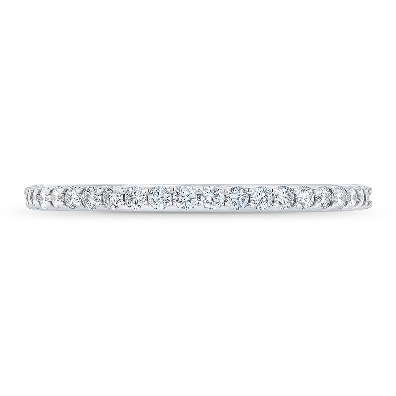 Main Image 3 of Previously Owned - Royal Asscher® 1/4 CT. T.W. Diamond Anniversary Band in 14K White Gold