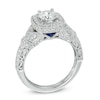 Thumbnail Image 2 of Previously Owned - Vera Wang Love Collection 1-1/5 CT. T.W. Diamond Frame Vintage-Style Engagement Ring in 14K White Gold