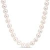 Thumbnail Image 1 of Previously Owned-IMPERIAL® 8.0-9.0mm Freshwater Cultured Pearl Strand Necklace with 14K Gold Fish-Hook Clasp-20"
