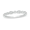 Thumbnail Image 1 of Previously Owned - 1/10 CT. T.W. Diamond Band in 10K White Gold