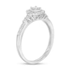 Thumbnail Image 2 of Previously Owned - 1/4 CT. T.W. Princess-Cut Diamond Frame Collar Promise Ring in 10K White Gold