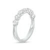 Thumbnail Image 3 of Previously Owned - 1 CT. T.W. Diamond Seven Stone Scallop Edge Anniversary Band in 14K White Gold