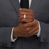 Thumbnail Image 2 of Previously Owned - 1/3 CT. T.W. Diamond Three Stone Slant Wedding Band in 10K White Gold