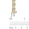 Thumbnail Image 2 of Previously Owned - 2 CT. T.W. Diamond &quot;X&quot; and &quot;O&quot; Bracelet in 10K Gold