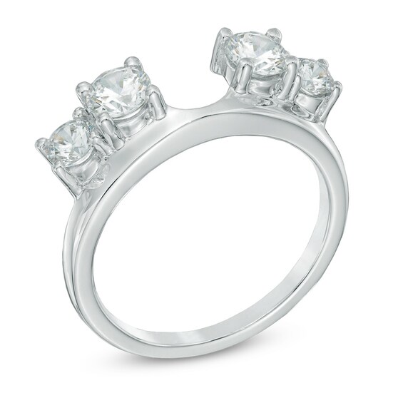 Previously Owned - 1 CT. T.w. Diamond Solitaire Enhancer in 14K White Gold