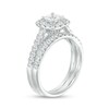 Thumbnail Image 2 of Previously Owned - 1-3/8 CT. T.W. Princess-Cut Diamond Frame Bridal Set in 14K White Gold