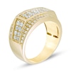 Thumbnail Image 2 of Previously Owned - Men's 1-1/2 CT. T.W. Composite Diamond Rectangle Top Ring in 10K Gold