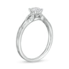 Thumbnail Image 3 of Previously Owned - 1/2 CT. TW. Diamond Open Loop Shank Engagement Ring in 14K White Gold (I/I2)