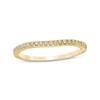 Thumbnail Image 1 of Previously Owned - 1/8 CT. T.W. Diamond Contour Wedding Band in 14K Gold