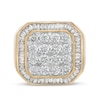 Thumbnail Image 1 of Previously Owned - 3 CT. T.W. Multi-Diamond Octagonal Frame Ring in 10K Gold