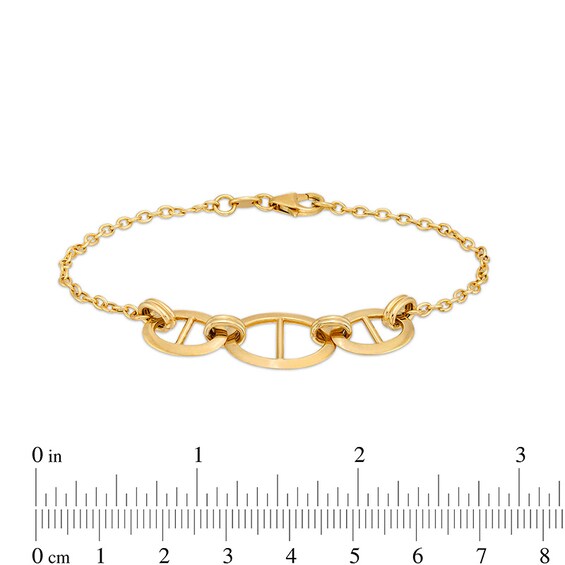Previously Owned - Mariner Link Bracelet in 10K Gold â 7.5"