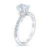 Thumbnail Image 2 of Previously Owned - Royal Asscher® 1 CT. T.W. Oval Diamond Engagement Ring in 14K White Gold