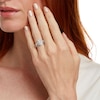 Thumbnail Image 2 of Previously Owned - Kleinfeld® x Zales 2-1/5 CT. T.W. Oval Lab-Created Diamond Split Shank Engagement Ring in Platinum