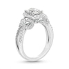 Thumbnail Image 3 of Previously Owned - Kleinfeld® x Zales 2-1/5 CT. T.W. Oval Lab-Created Diamond Split Shank Engagement Ring in Platinum