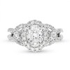 Thumbnail Image 4 of Previously Owned - Kleinfeld® x Zales 2-1/5 CT. T.W. Oval Lab-Created Diamond Split Shank Engagement Ring in Platinum