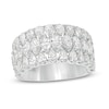 Thumbnail Image 1 of Previously Owned - Vera Wang Love Collection 3 CT. T.W. Diamond Multi-Row Band in 14K White Gold (I/SI2)