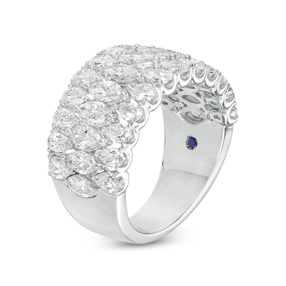 Previously Owned - Vera Wang Love Collection 3 CT. T.w. Diamond Multi-Row Band in 14K White Gold (I/Si2)