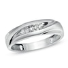 Thumbnail Image 1 of Previously Owned - 1/20 CT. T.W. Diamond Wedding Band in 10K White Gold