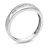 Thumbnail Image 2 of Previously Owned - 1/20 CT. T.W. Diamond Wedding Band in 10K White Gold